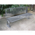 Outdoor metal bench outdoor bench seat park bench